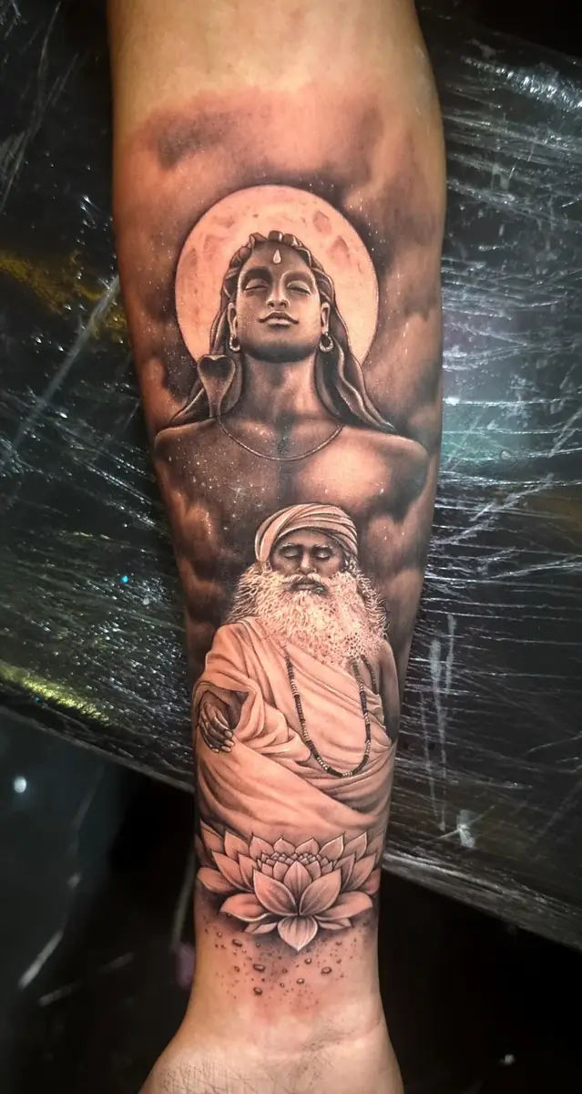 Tatuagem realizada pelo Rei do Traço 1