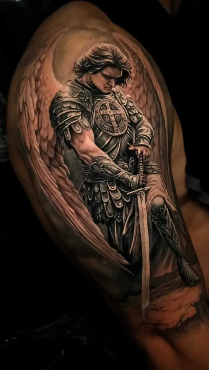 Tatuagem realizada pelo Rei do Traço 13